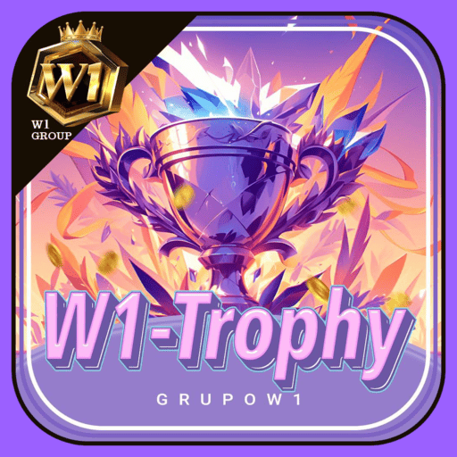 Imagem promocional da W1TROPHY mostrando a plataforma e suas vantagens